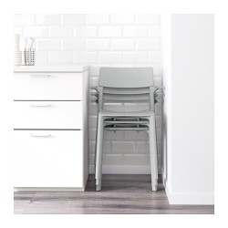 Фото2.Крісло сіре з підлокітниками JANINGE 402.805.17 IKEA