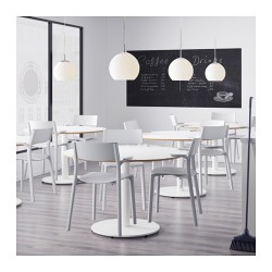Фото4.Крісло сіре з підлокітниками JANINGE 402.805.17 IKEA