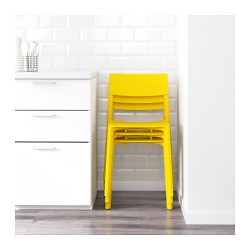 Фото2.Кресло желтое JANINGE 602.460.80 IKEA