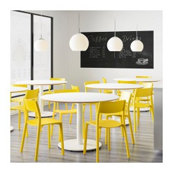 Фото3.Кресло желтое JANINGE 602.460.80 IKEA