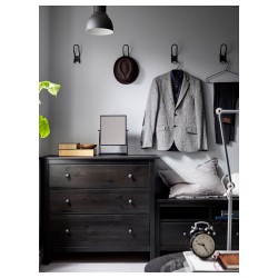 Фото5.Комод темно коричневе HEMNES IKEA 402.426.29