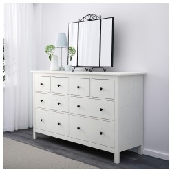 Фото4.Комод белая окраска HEMNES IKEA 102.392.80