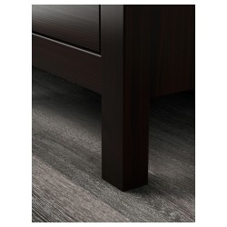 Фото5.Комод темно коричневый HEMNES IKEA 502.426.19