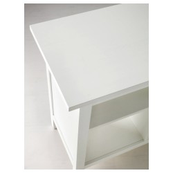 Фото1.Консольный стол белая морилка HEMNES IKEA 002.518.14