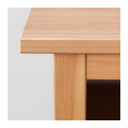 Фото2.Консольный стол светло-коричневый HEMNES IKEA 502.821.39