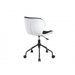 Фото1.Комп'ютерне крісло RINO Signal сірий / білий