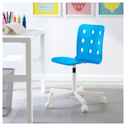 Фото3.Детское кресло IKEA JULES Синий для письменного стола 292.077.12