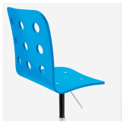 Фото1.Детское кресло IKEA JULES Синий для письменного стола 292.077.12