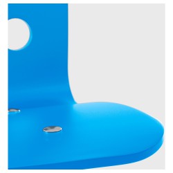 Фото2.Детское кресло IKEA JULES Синий для письменного стола 292.077.12