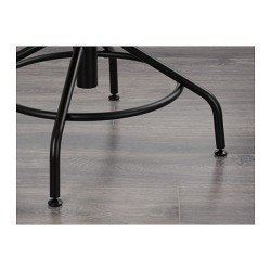 Фото6.Кресло поворотное черное KULLABERG 903.255.18 IKEA