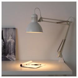 Фото2.Лампа белая TERTIAL IKEA 703.554.55