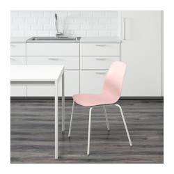 Фото1.Кресло розовое LEIFARNE 592.195.15 IKEA