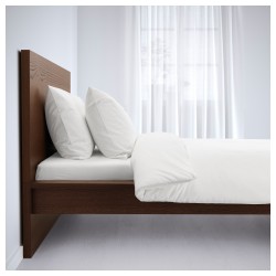 Фото2.Каркас кровати коричневый 90х200 MALM IKEA 003.251.55