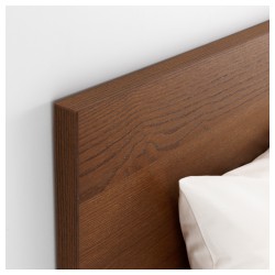 Фото3.Каркас кровати коричневый 90х200 MALM IKEA 003.251.55