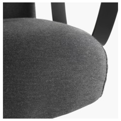 Фото6.Крісло офісне IKEA MARKUS поворотне темно-сіре 702.611.50