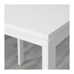 Фото2.Стол белый 75x75 MELLTORP 390.117.81 IKEA