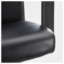 Фото6.Крісло офісне IKEA MILLBERGET Чорний 903.394.12