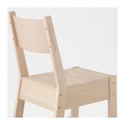 Фото5.Кресло, белая береза NORRAKER 402.753.42 IKEA