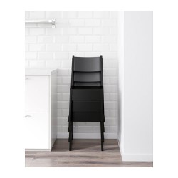 Фото2.Крісло чорне NORRAKER 003.015.26 IKEA