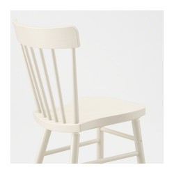 Фото3.Кресло белое NORRARYD 702.730.92 IKEA