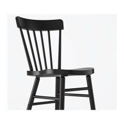 Фото4.Кресло черное NORRARYD 402.808.43 IKEA