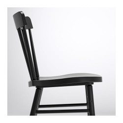 Фото2.Кресло черное NORRARYD 402.808.43 IKEA