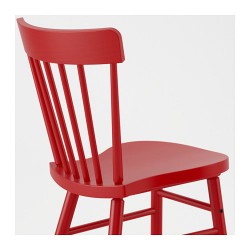 Фото3.Кресло красное NORRARYD 802.730.96 IKEA
