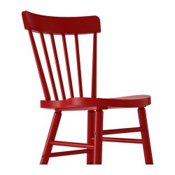 Фото4.Кресло красное NORRARYD 802.730.96 IKEA