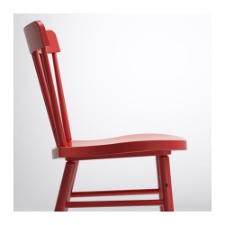 Фото2.Кресло красное NORRARYD 802.730.96 IKEA