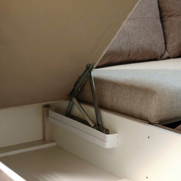 Фото5.Кутовий диван  Embawood Новара бежевий/коричневий