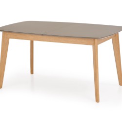 Фото3.Комплект обідній HALMAR стіл ONTARIO  і стільці K-284 150-190/90/76 cm Сірий