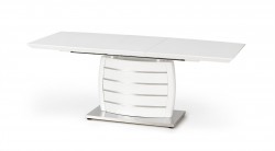Фото1.Обідній стіл Halmar Onyx 160-200x90x76 см Білий