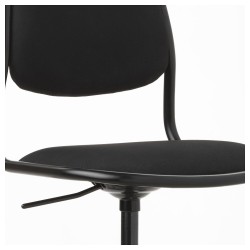 Фото2.Дитяче крісло IKEA ÖRFJÄLL  поворотне чорне 703.270.66