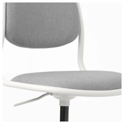 Фото5.Детское кресло IKEA ÖRFJÄLL поворотное белый, светло-серый 303.202.36