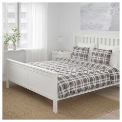 Фото4.Комплект постельного белья MOSSRUTA 604.125.69 разноцветный 200*200/50* IKEA
