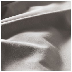 Фото3.Комплект постельного белья ÄNGSLILJA 303.186.67 серый 150*200/50*60 IKEA