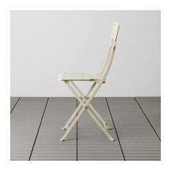 Фото2.Садовый стул, складной бежевый SALTHOLMEN 803.118.28 IKEA