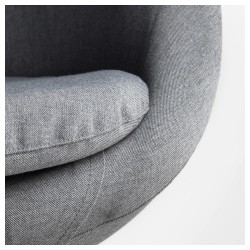 Фото3.Кресло офисное IKEA SKRUVSTA Серый 302.800.04