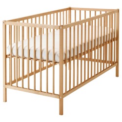 Фото2.Кроватка детская SNIGLAR IKEA Бук 302.485.37