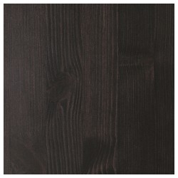 Фото4.Стеллаж морилка черно-коричневый HEMNES IKEA 002.236.18