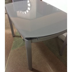Фото1.Стол раскладной G-72-RoNi 100-160 серый