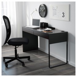 Фото6.Стол письменный коричневий MICKE IKEA 602.447.45