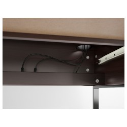Фото1.Стол письменный коричневий MICKE IKEA 602.447.45
