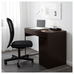 Фото3.Стол письменный коричневий MICKE IKEA 102.447.43