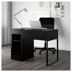 Фото1.Стол письменный коричневий MICKE IKEA 102.447.43