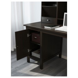 Фото2.Рабочий стол темно-коричневый HEMNES IKEA 090.005.00