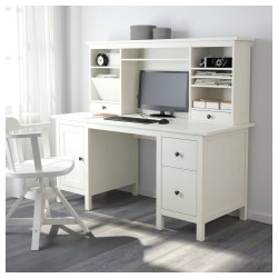 Фото2.Рабочий стол белий HEMNES IKEA 290.005.04