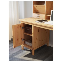 Фото3.Рабочий стол светло-коричневый HEMNES IKEA 591.225.23