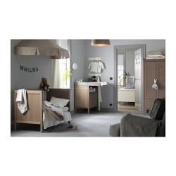 Фото5.Дитяче ліжко, сіро-коричневе 60x120  SUNDVIK 702.485.64  IKEA