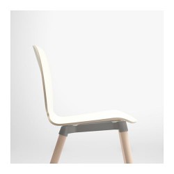 Фото3.Кресло белое Ernfrid береза SVENBERTIL 591.977.02 IKEA
